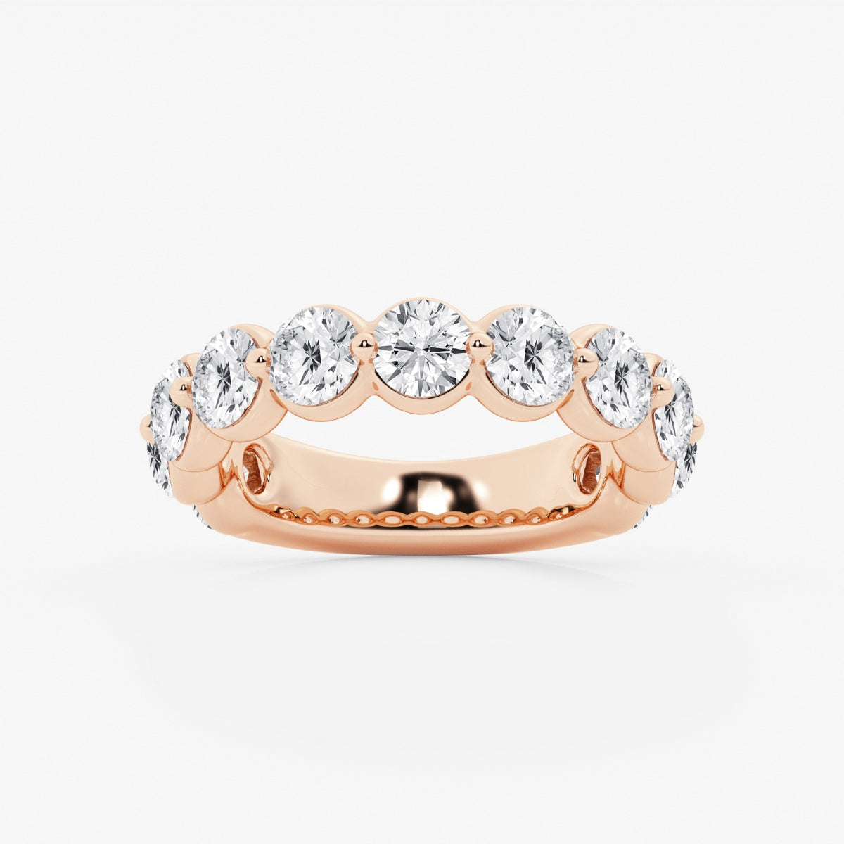 Alora - 3/4 Eternity Band Wedding Ring