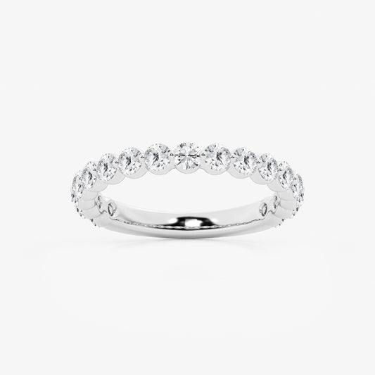 Alora - 3/4 Eternity Band Wedding Ring