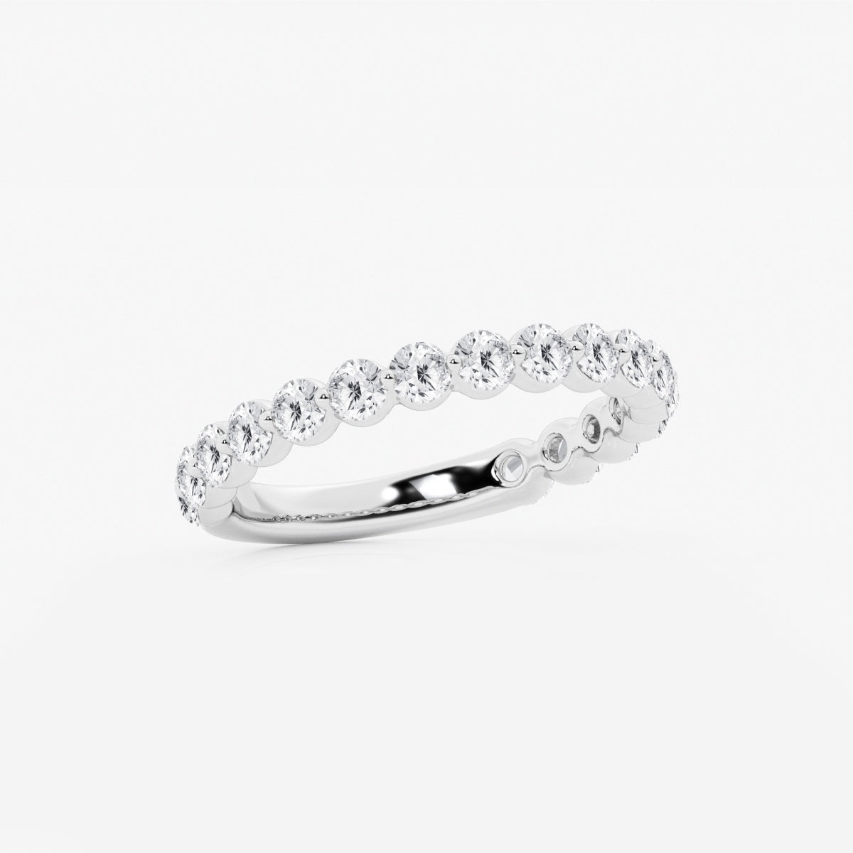 Alora - 3/4 Eternity Band Wedding Ring