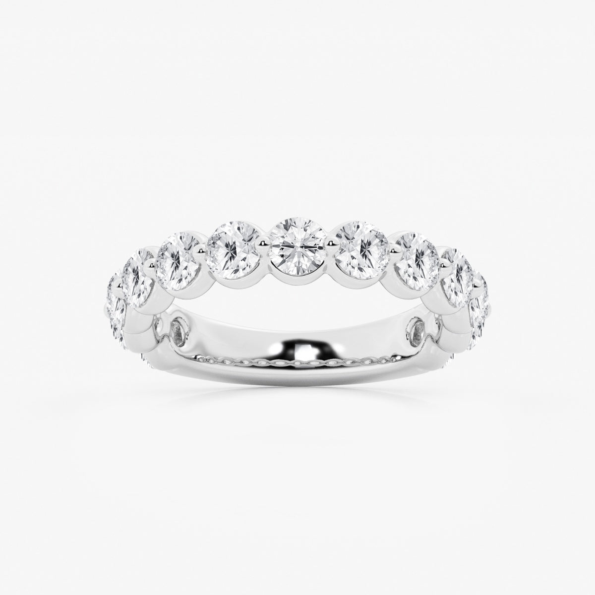 Alora - 3/4 Eternity Band Wedding Ring