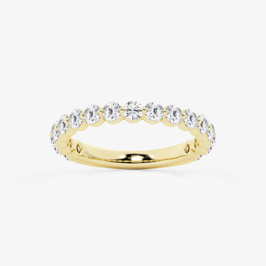 Alora - 3/4 Eternity Band Wedding Ring