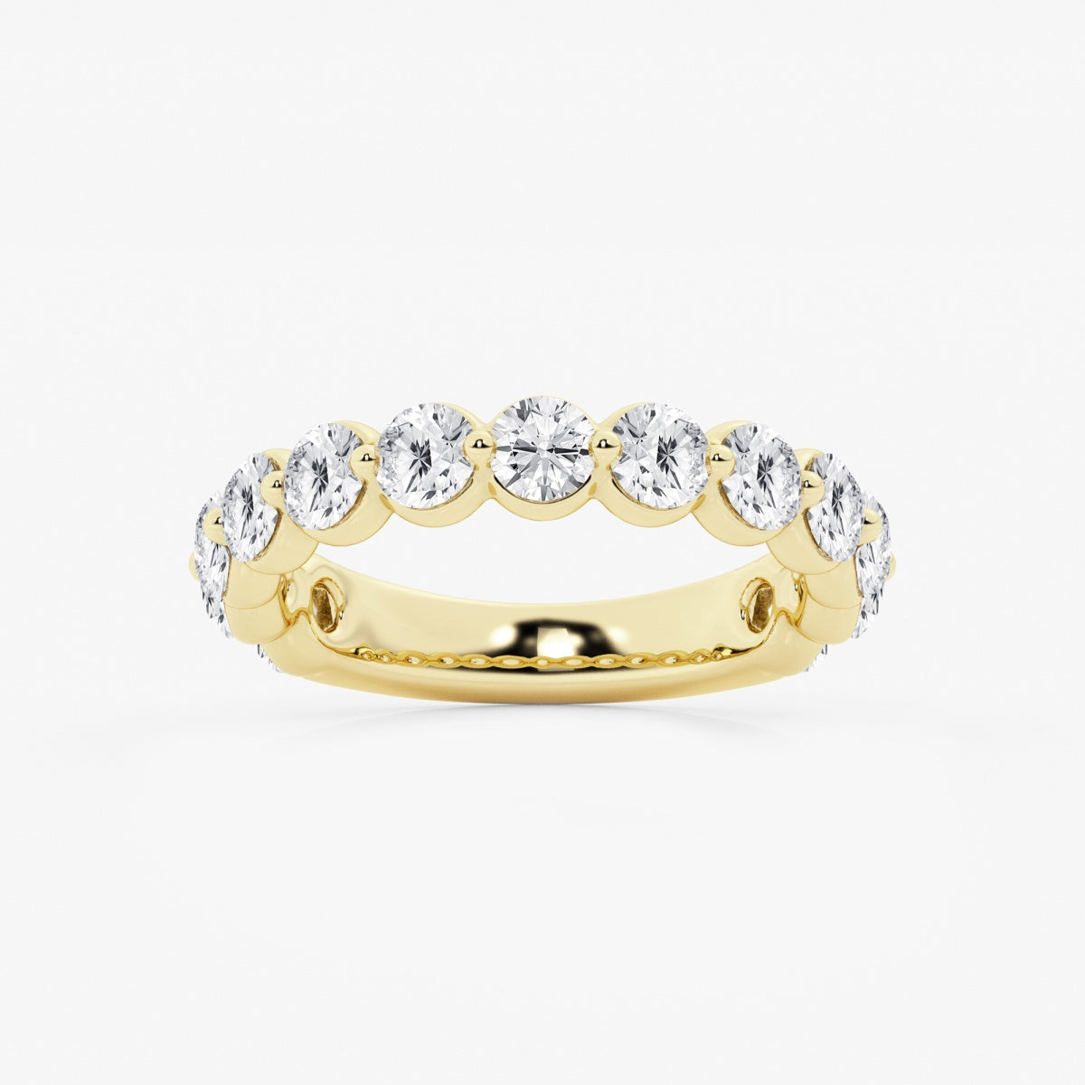 Alora - 3/4 Eternity Band Wedding Ring