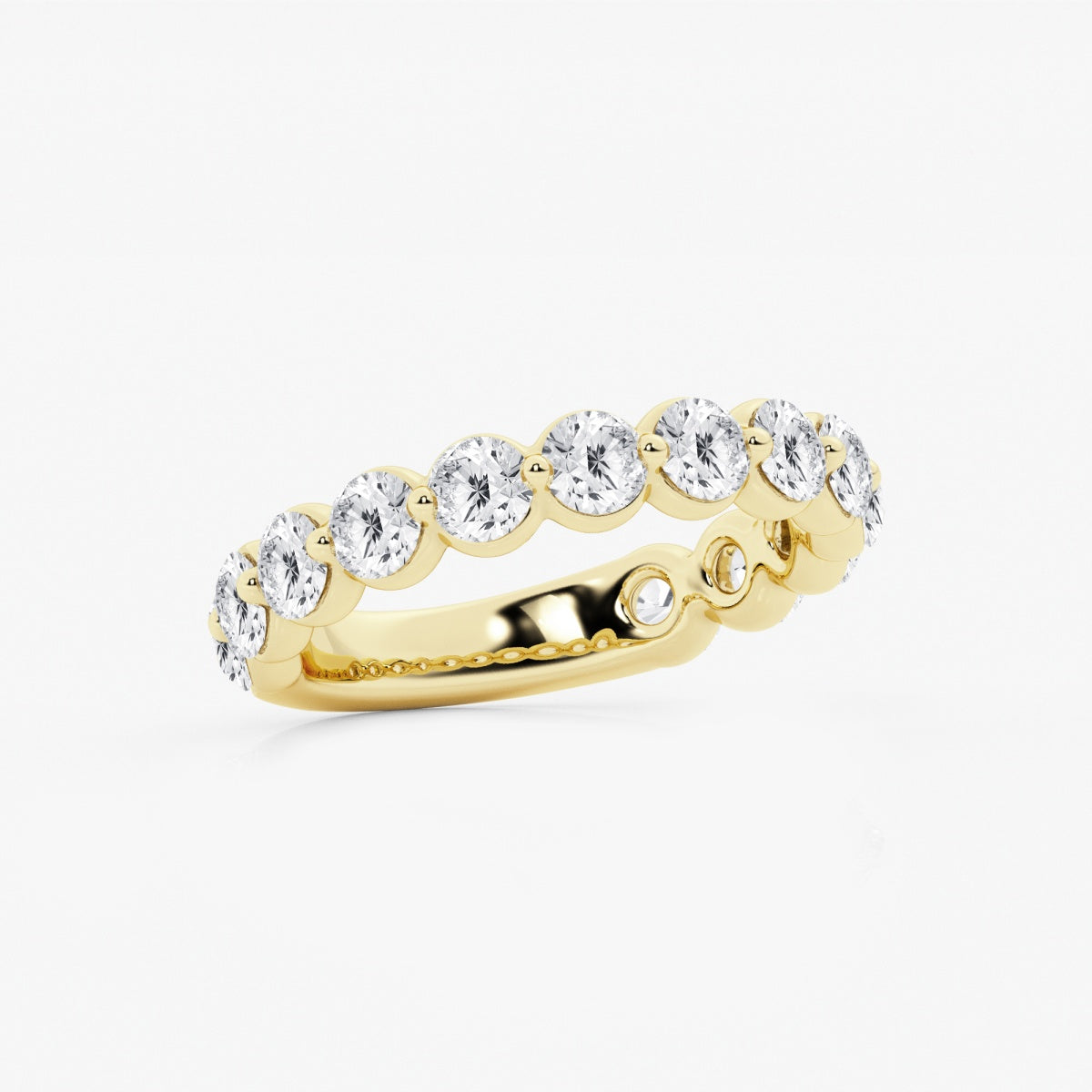 Alora - 3/4 Eternity Band Wedding Ring
