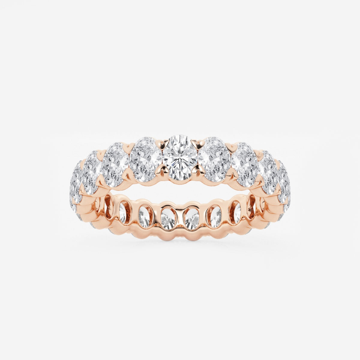 Eloise - Sleek Eternity Design Wedding Ring