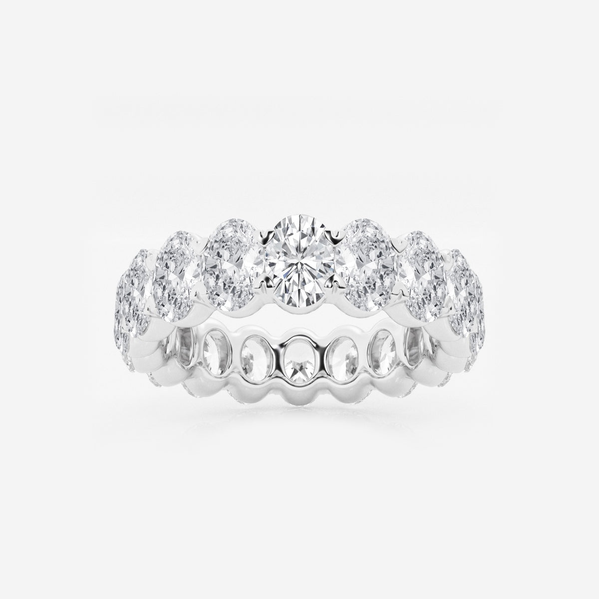 Eloise - Sleek Eternity Design Wedding Ring