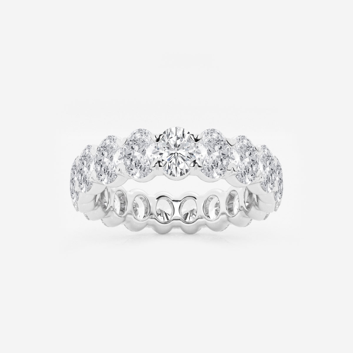 Eloise - Sleek Eternity Design Wedding Ring