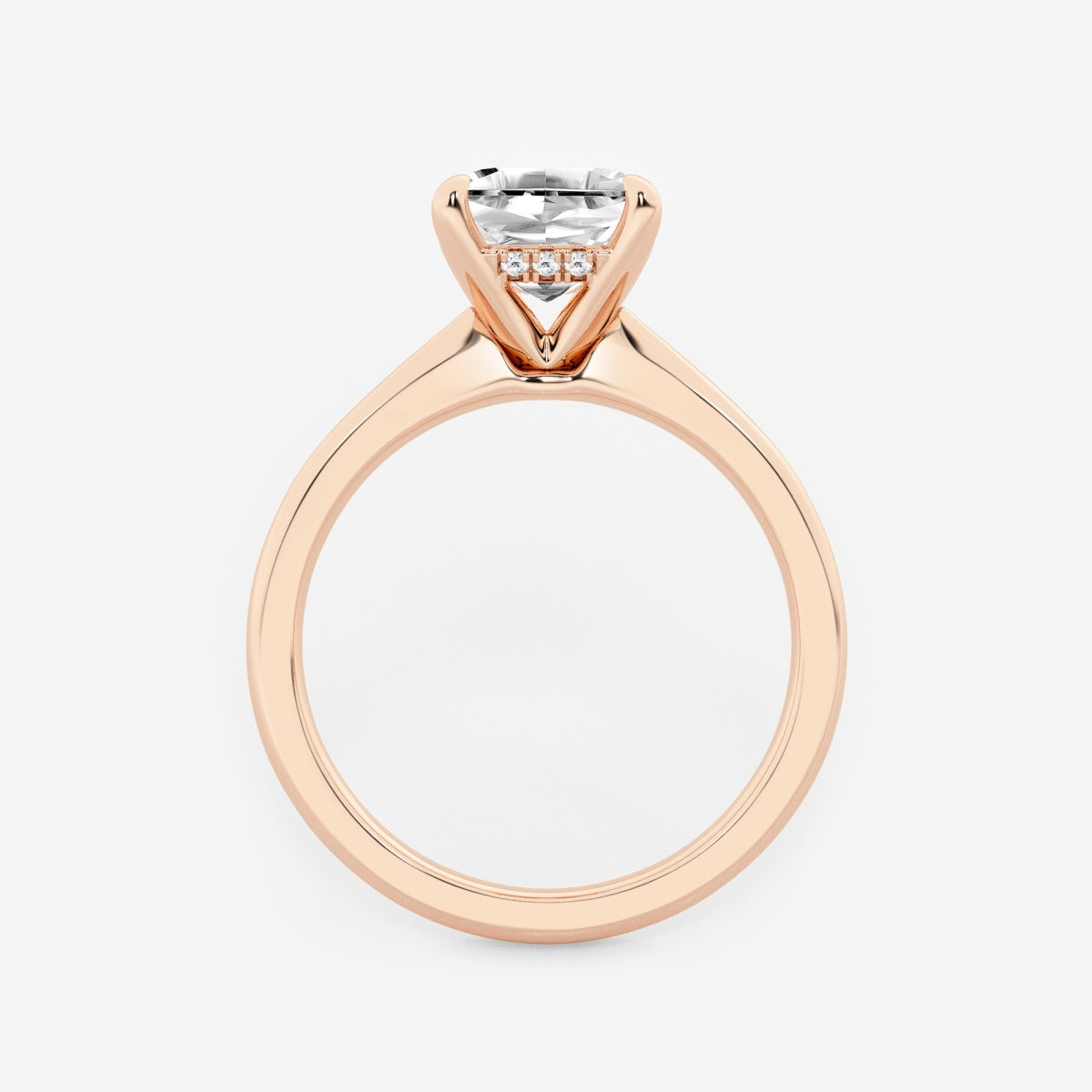 Esme - Hidden Halo Design Engagement Ring