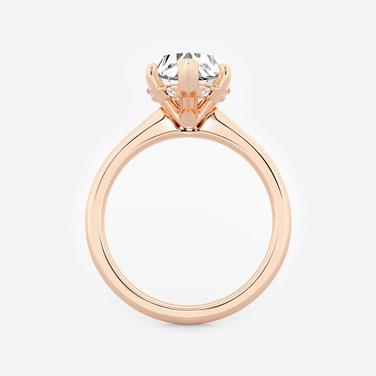 Esme - Hidden Halo Design Engagement Ring