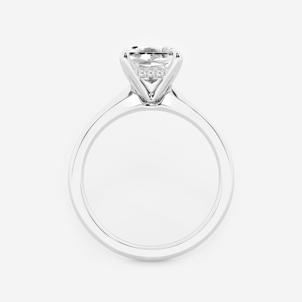 Esme - Hidden Halo Design Engagement Ring