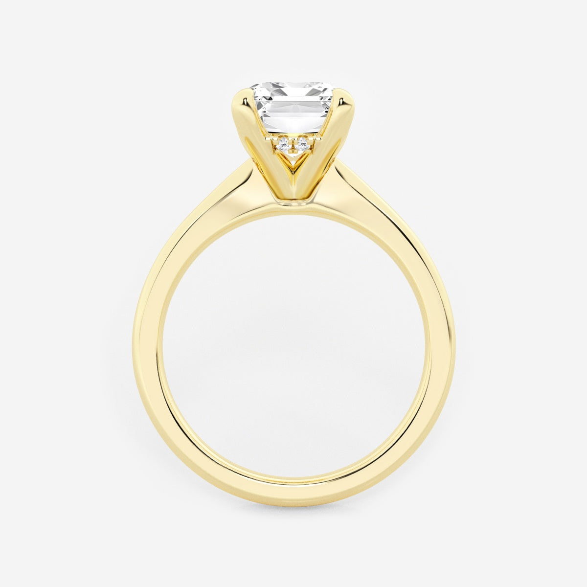 Esme - Hidden Halo Design Engagement Ring