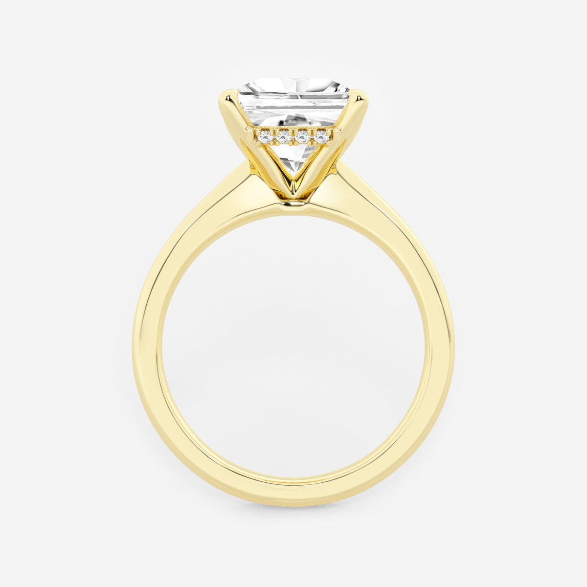 Esme - Hidden Halo Design Engagement Ring