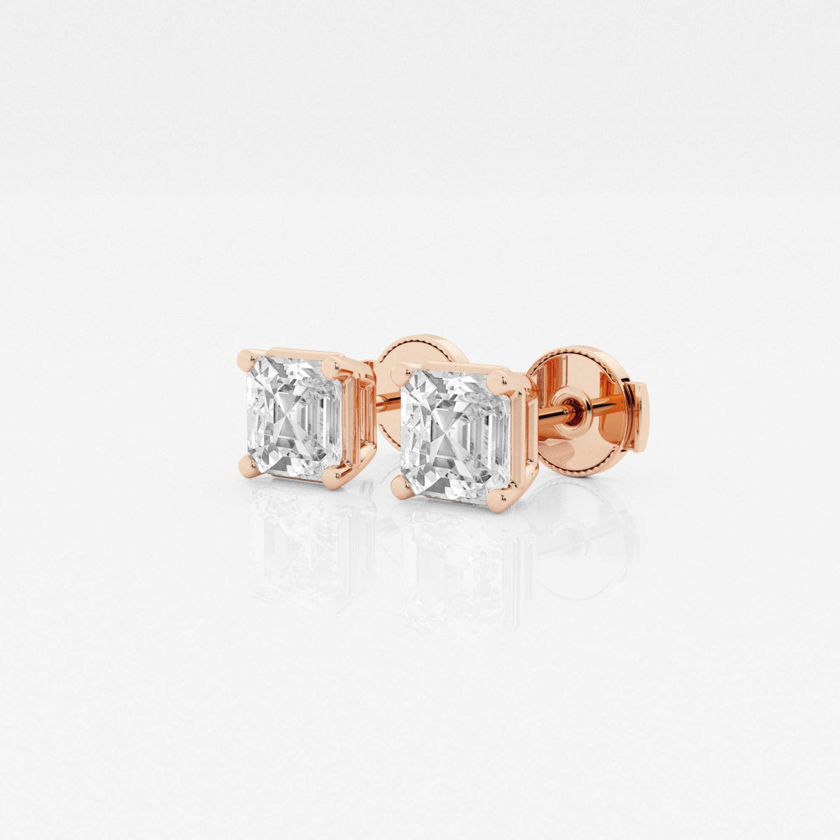 Eve - Classic Solitaire Design Earrings