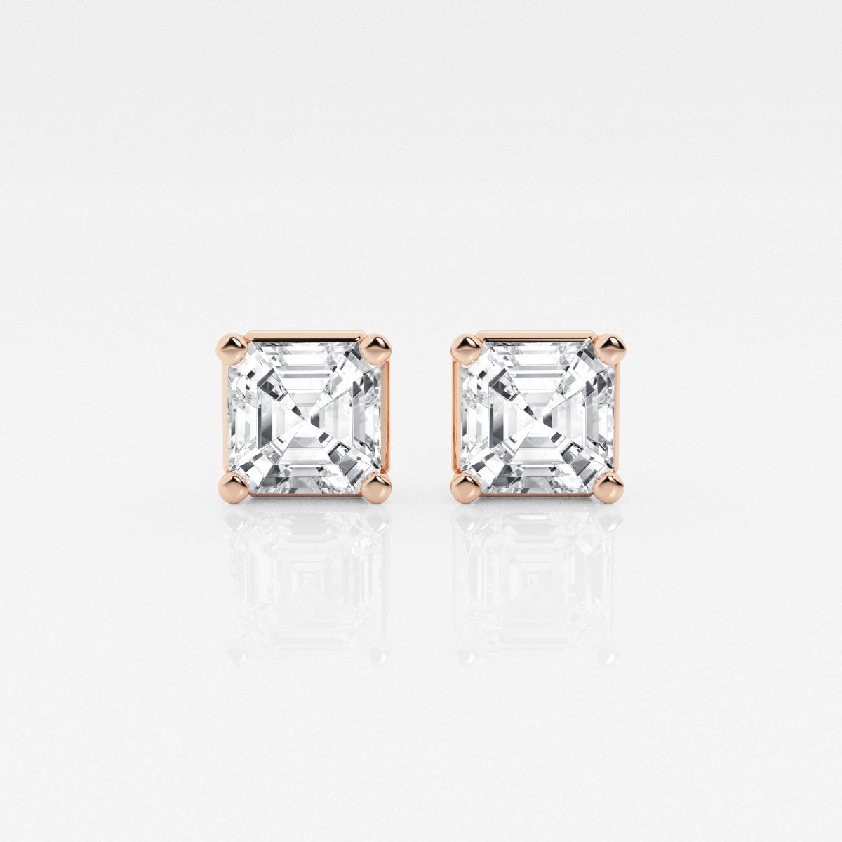 Eve - Classic Solitaire Design Earrings