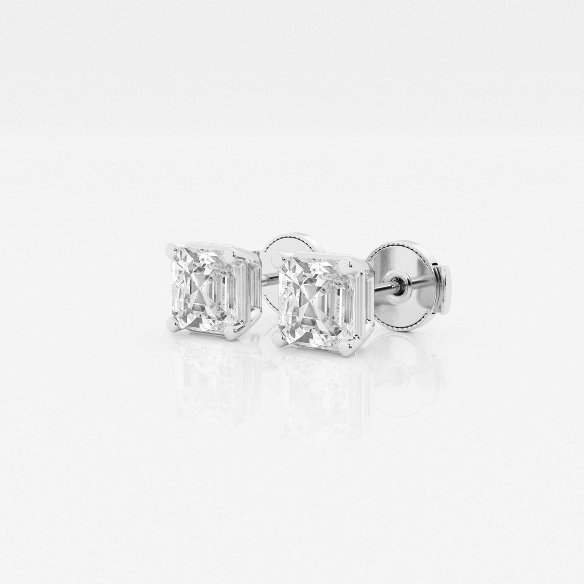 Eve - Classic Solitaire Design Earrings
