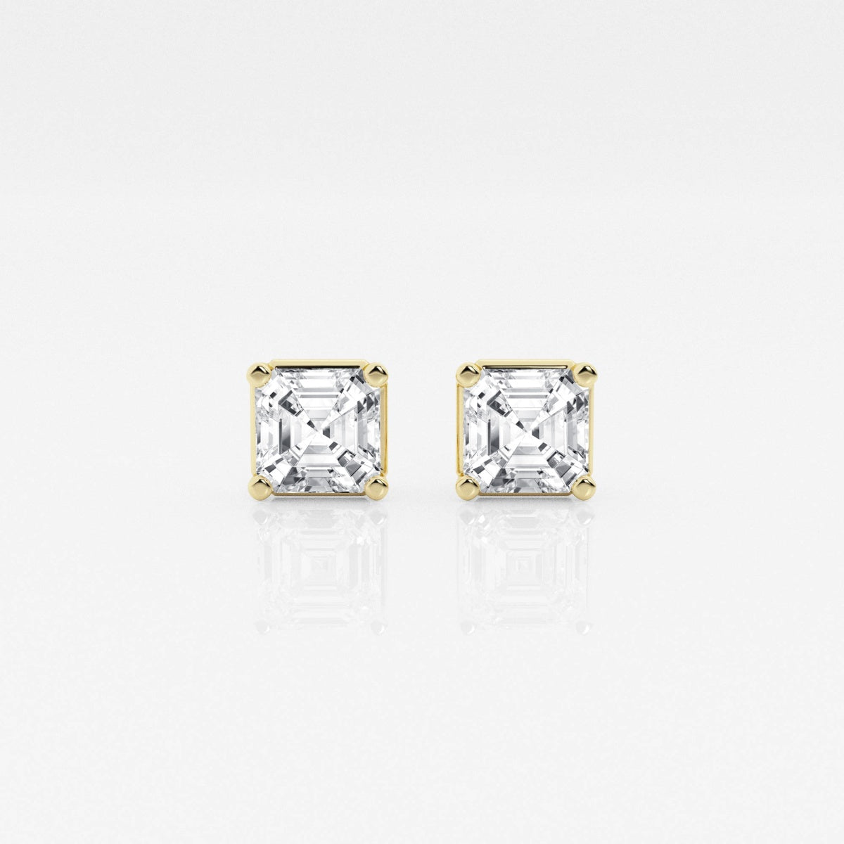 Eve - Classic Solitaire Design Earrings