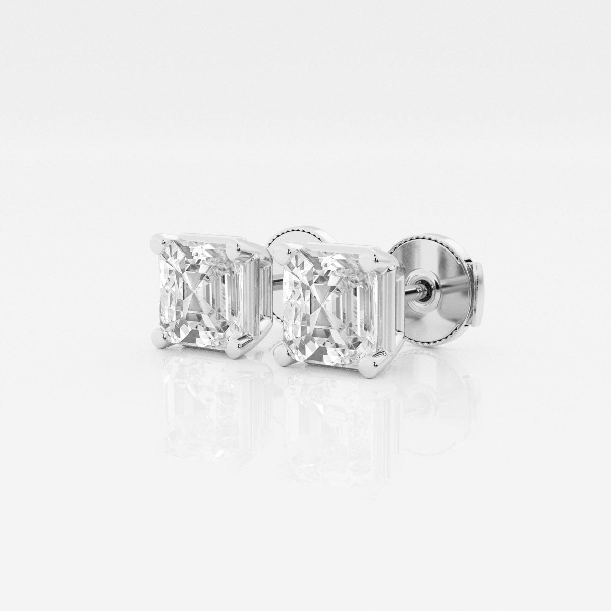 Eve - Classic Solitaire Design Earrings