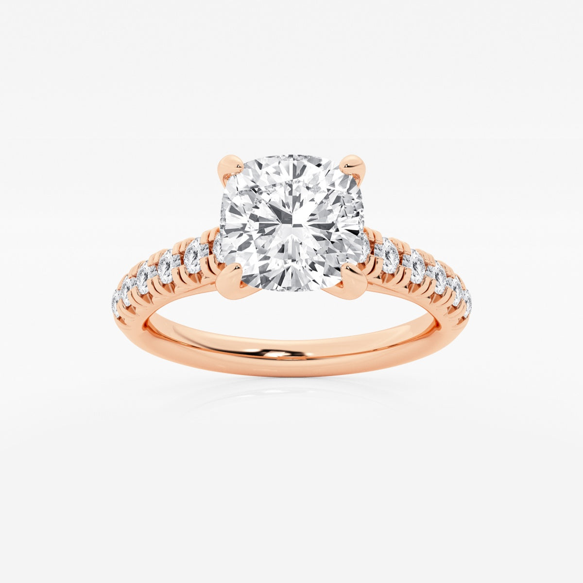 Estelle - French Pave Elegance Engagement Ring