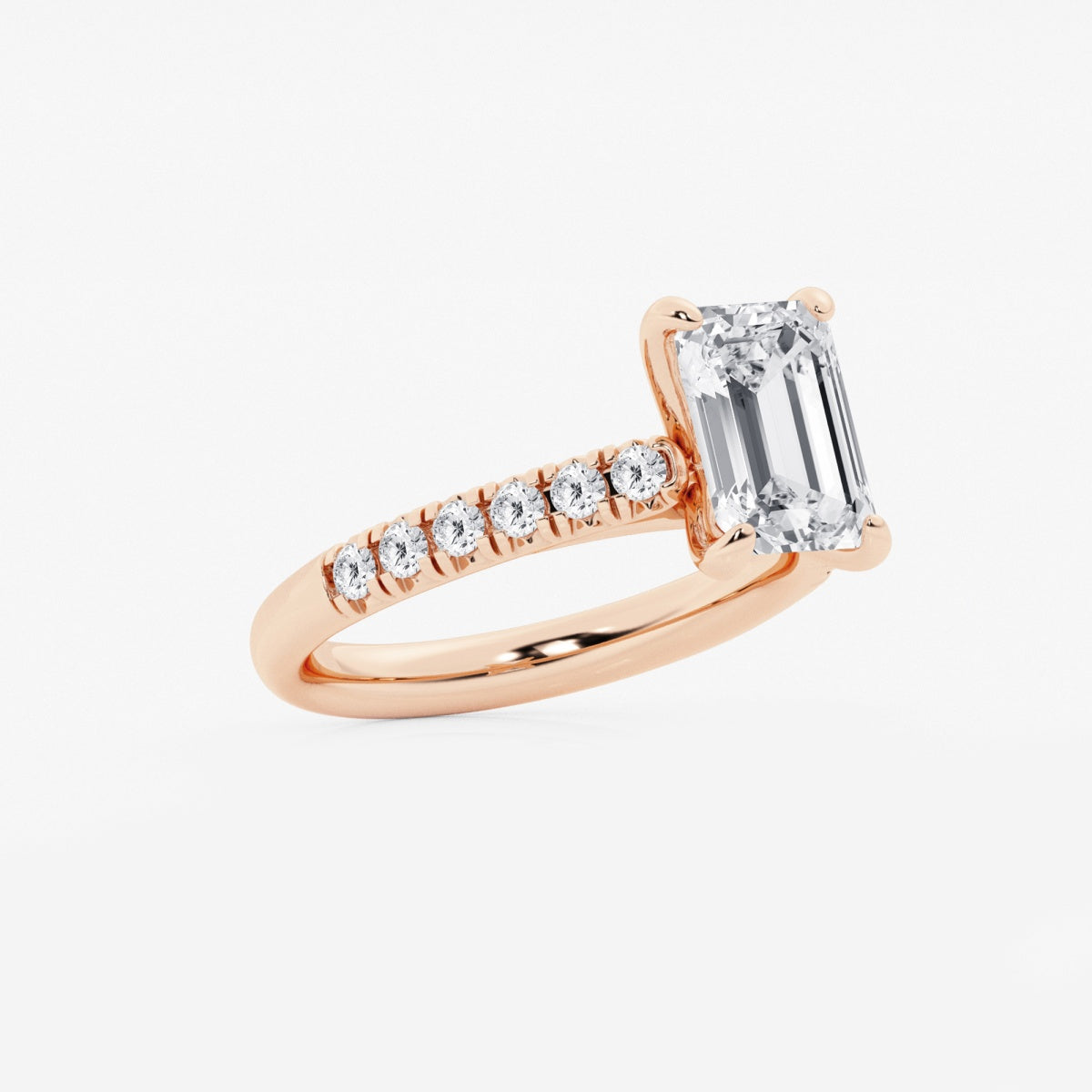 Estelle - French Pave Elegance Engagement Ring