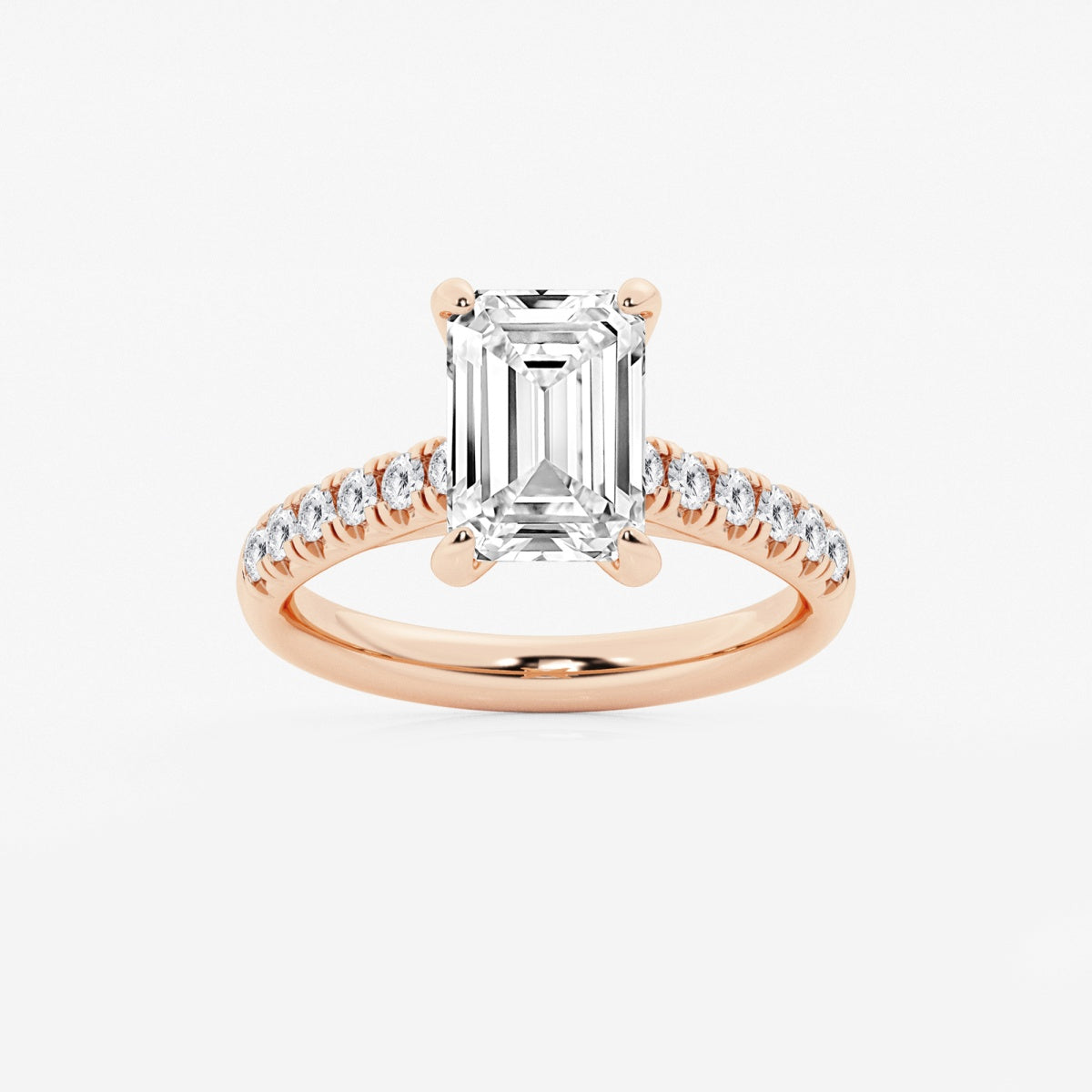 Estelle - French Pave Elegance Engagement Ring