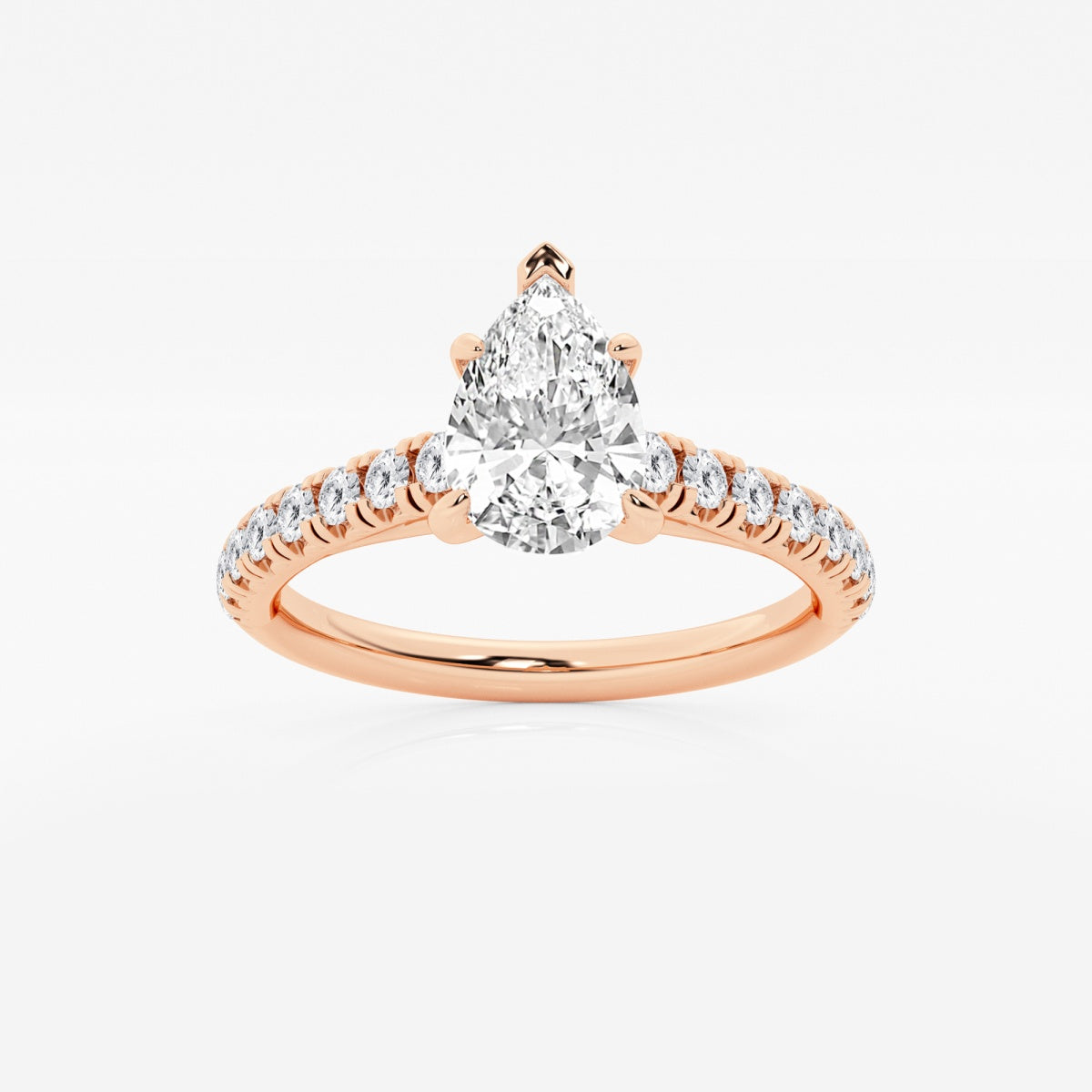 Estelle - French Pave Elegance Engagement Ring