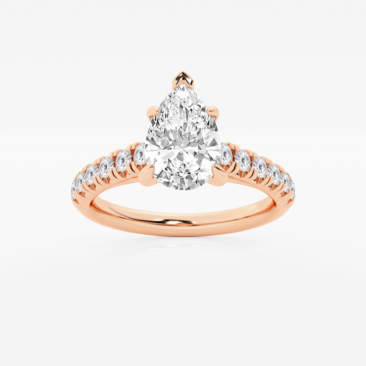 Estelle - French Pave Elegance Engagement Ring