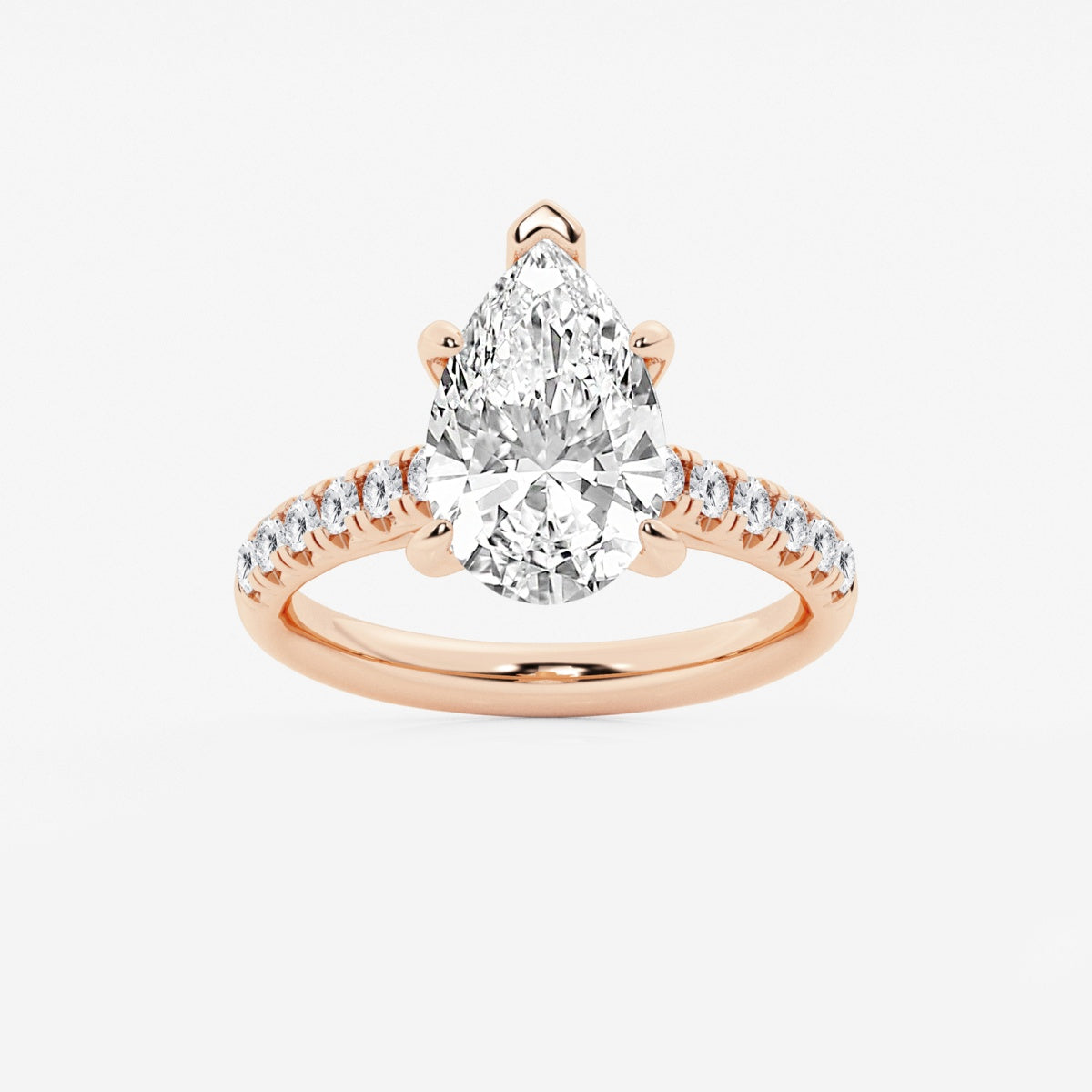 Estelle - French Pave Elegance Engagement Ring