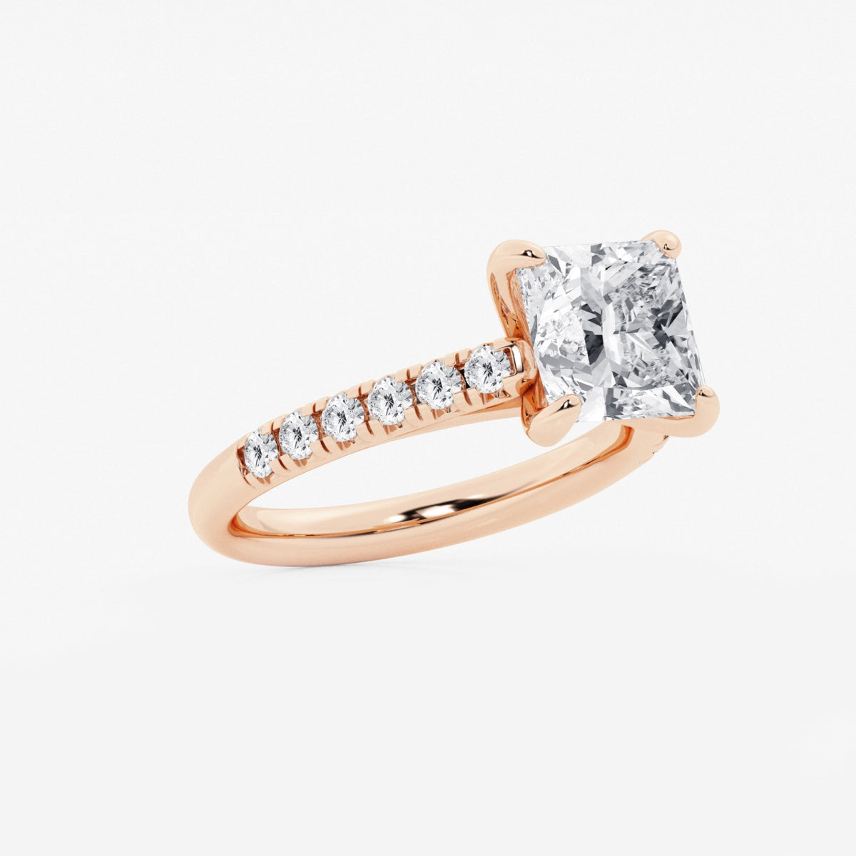 Estelle - French Pave Elegance Engagement Ring