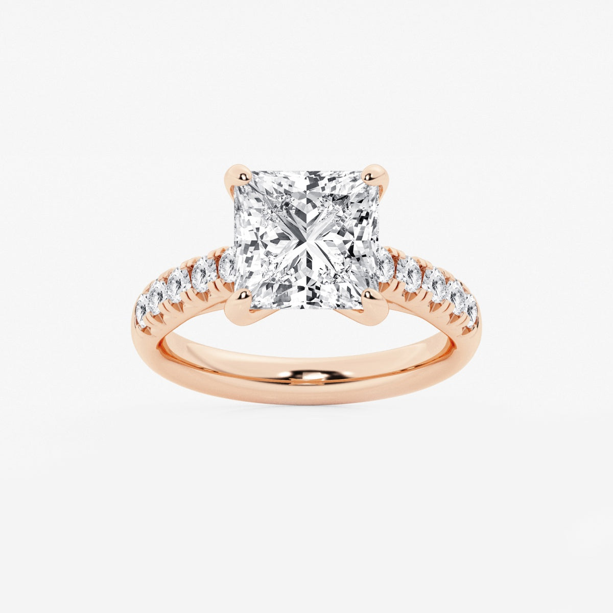 Estelle - French Pave Elegance Engagement Ring