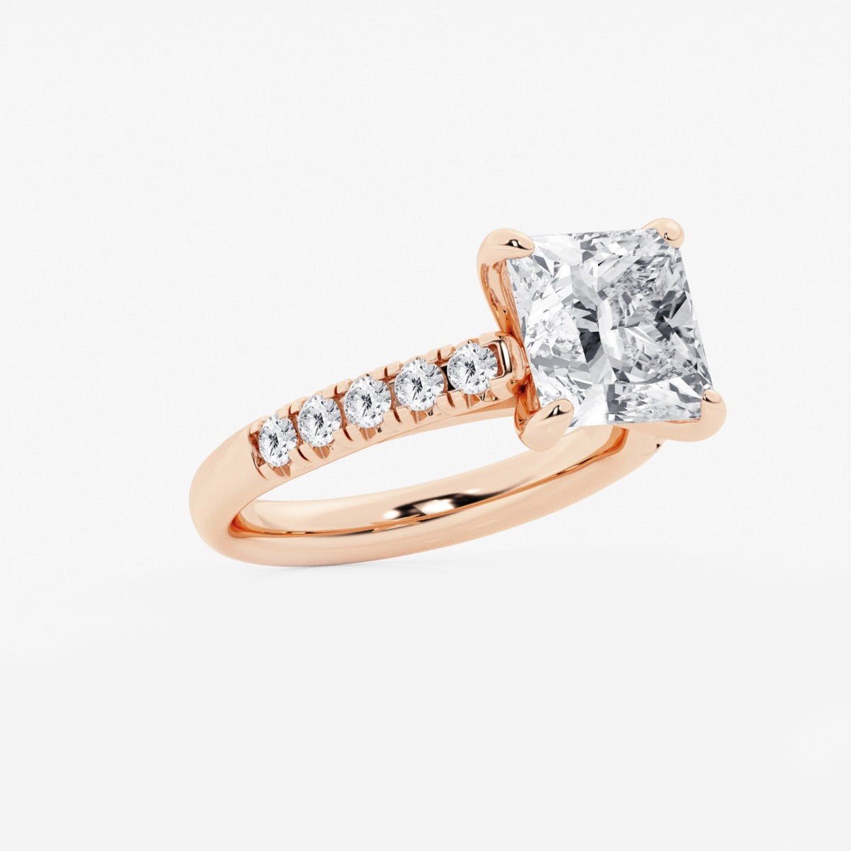 Estelle - French Pave Elegance Engagement Ring