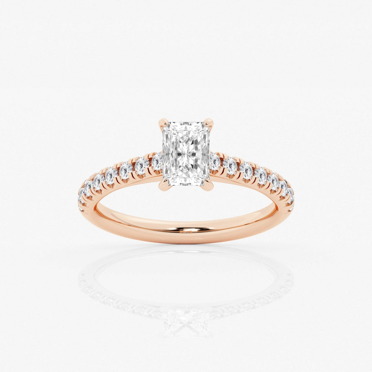 Estelle - French Pave Elegance Engagement Ring