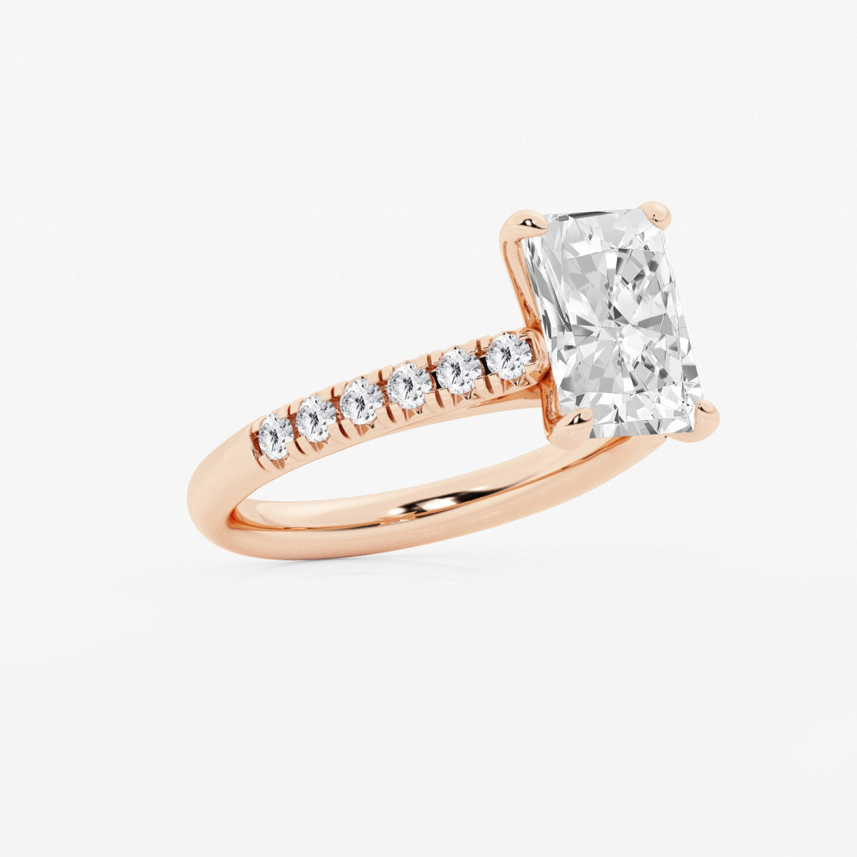 Estelle - French Pave Elegance Engagement Ring