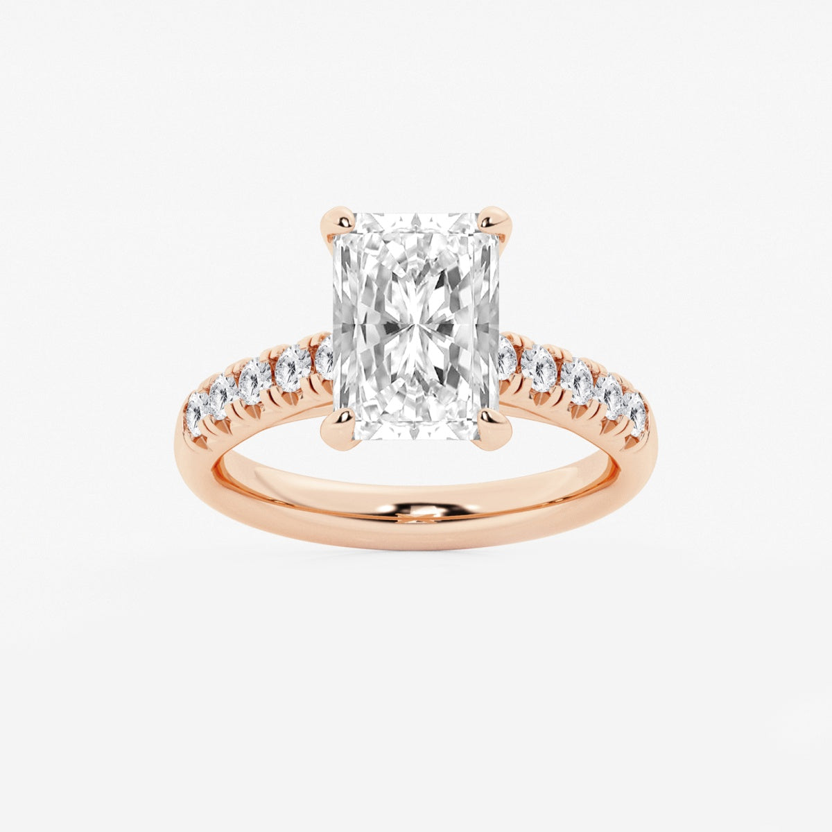 Estelle - French Pave Elegance Engagement Ring