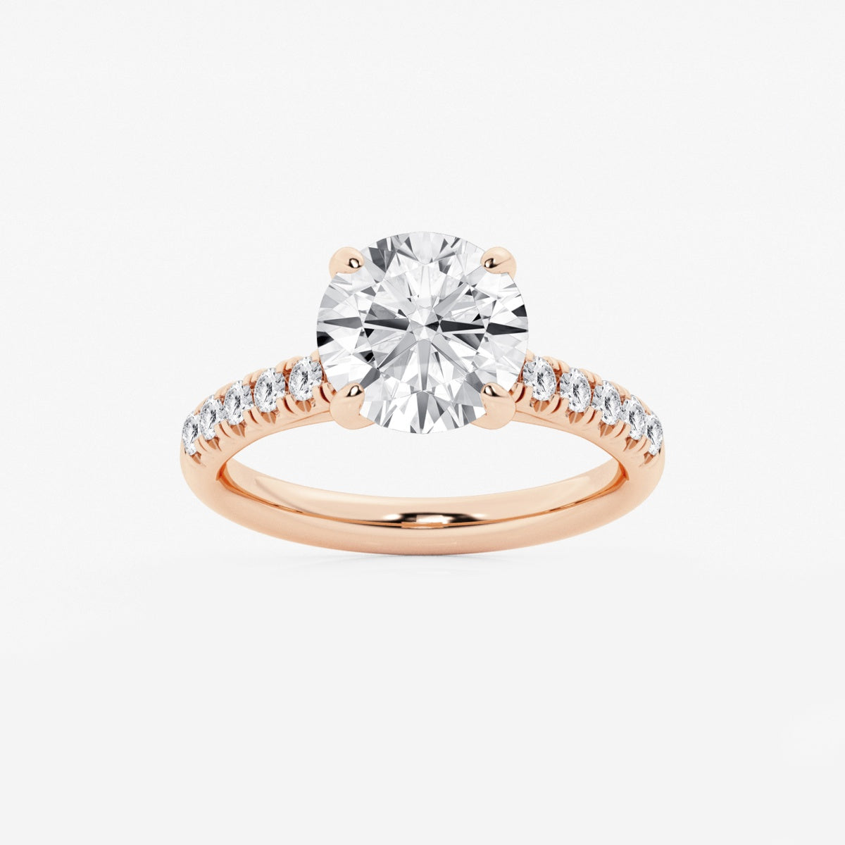 Estelle - French Pave Elegance Engagement Ring