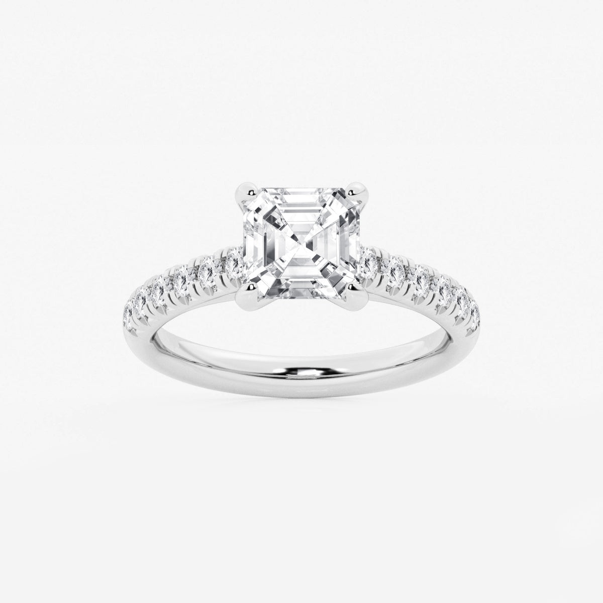 Estelle - French Pave Elegance Engagement Ring