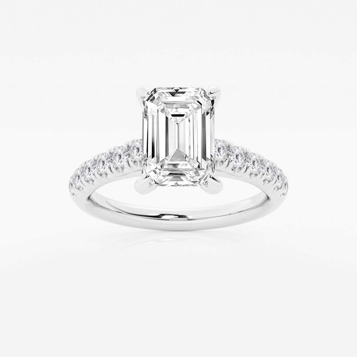 Estelle - French Pave Elegance Engagement Ring