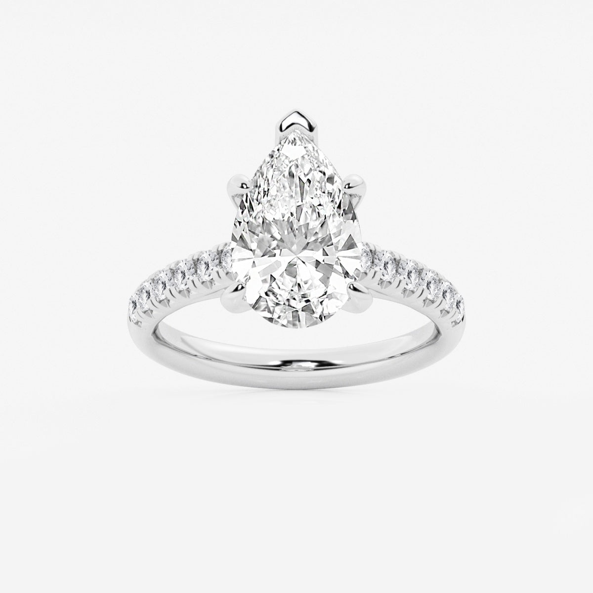 Estelle - French Pave Elegance Engagement Ring