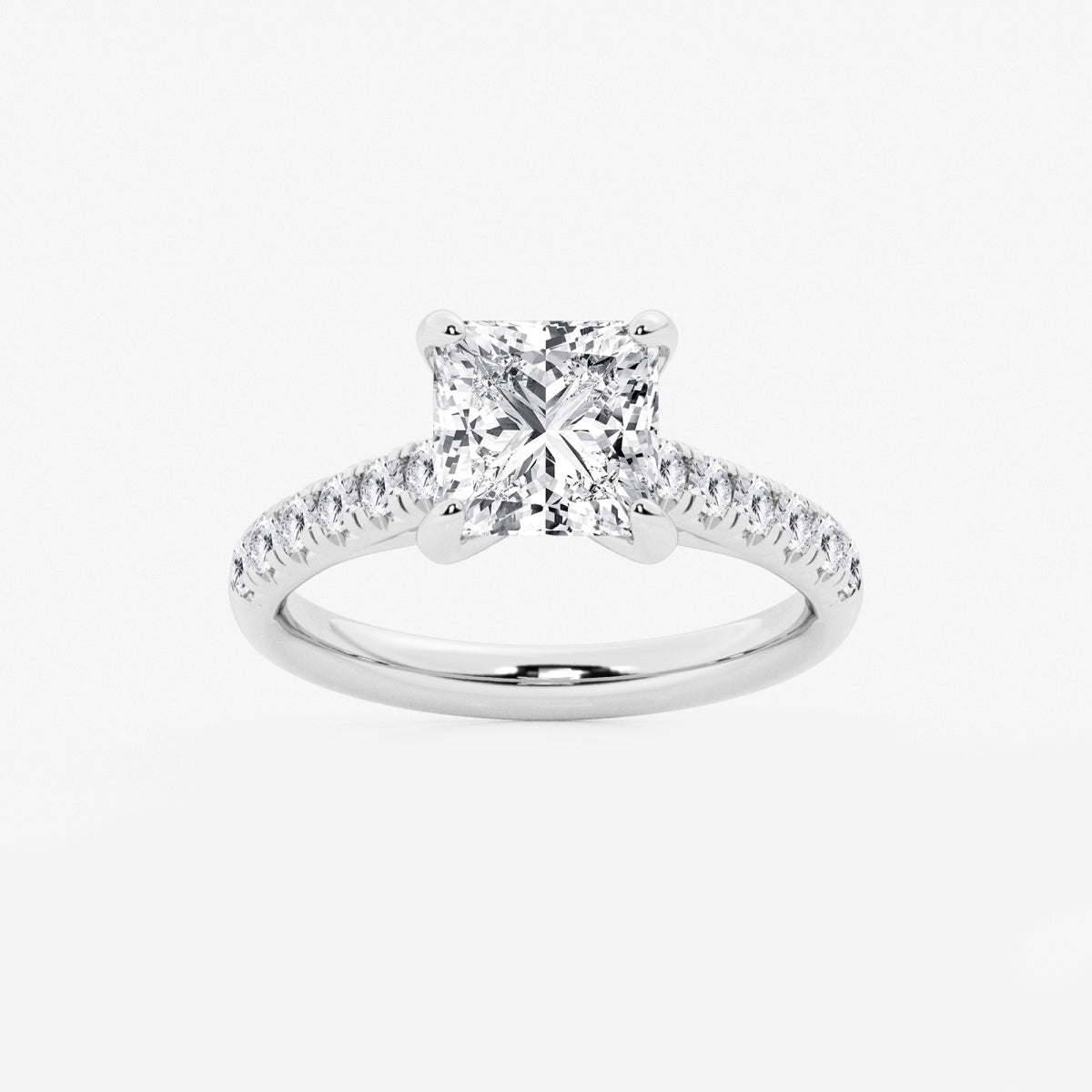 Estelle - French Pave Elegance Engagement Ring