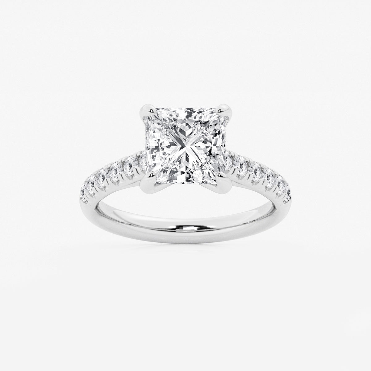 Estelle - French Pave Elegance Engagement Ring