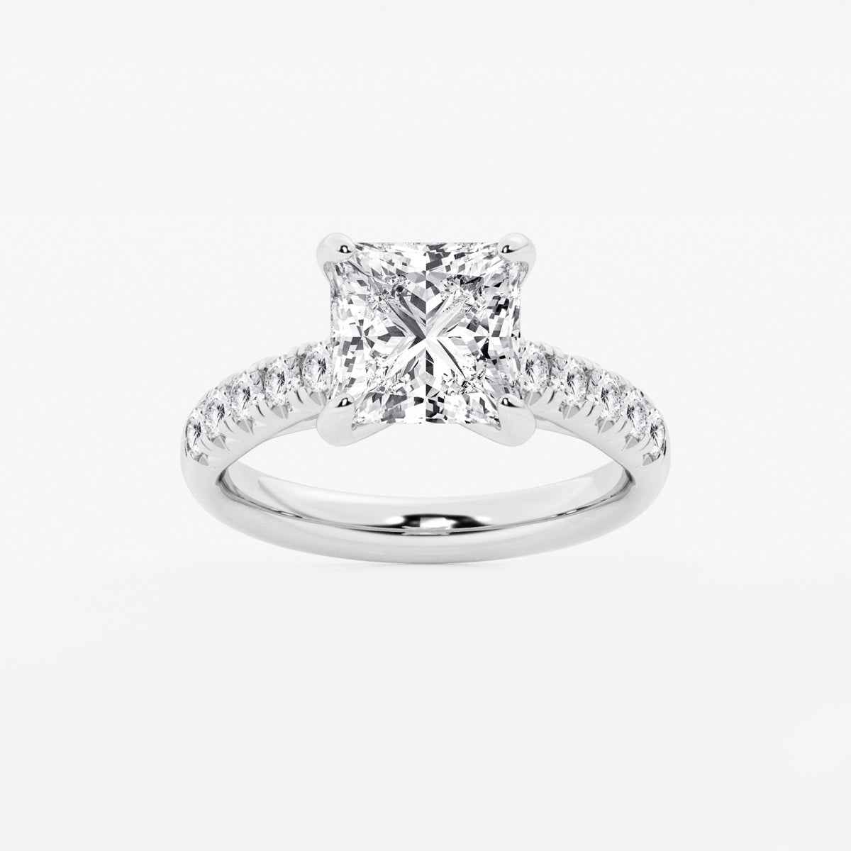 Estelle - French Pave Elegance Engagement Ring