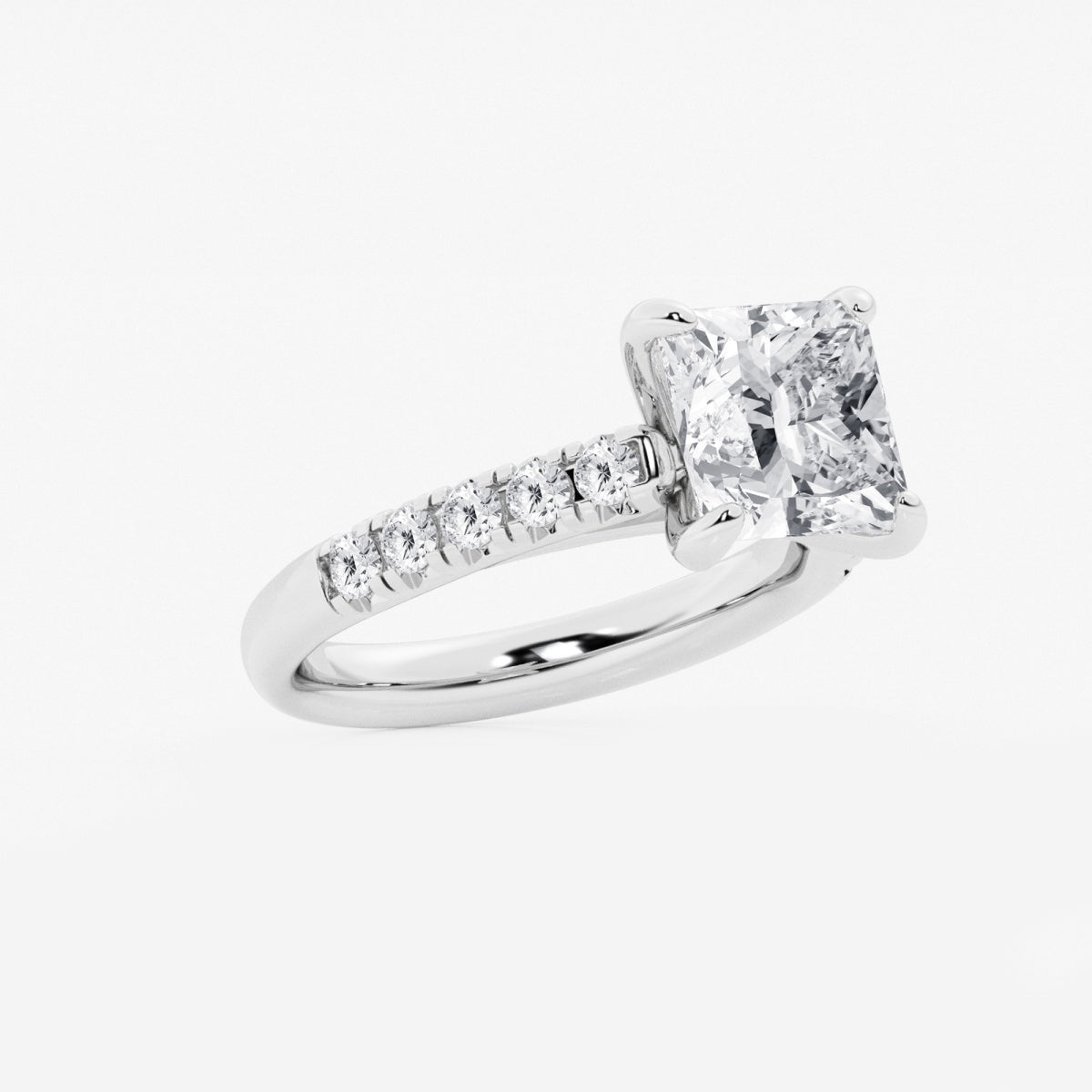 Estelle - French Pave Elegance Engagement Ring