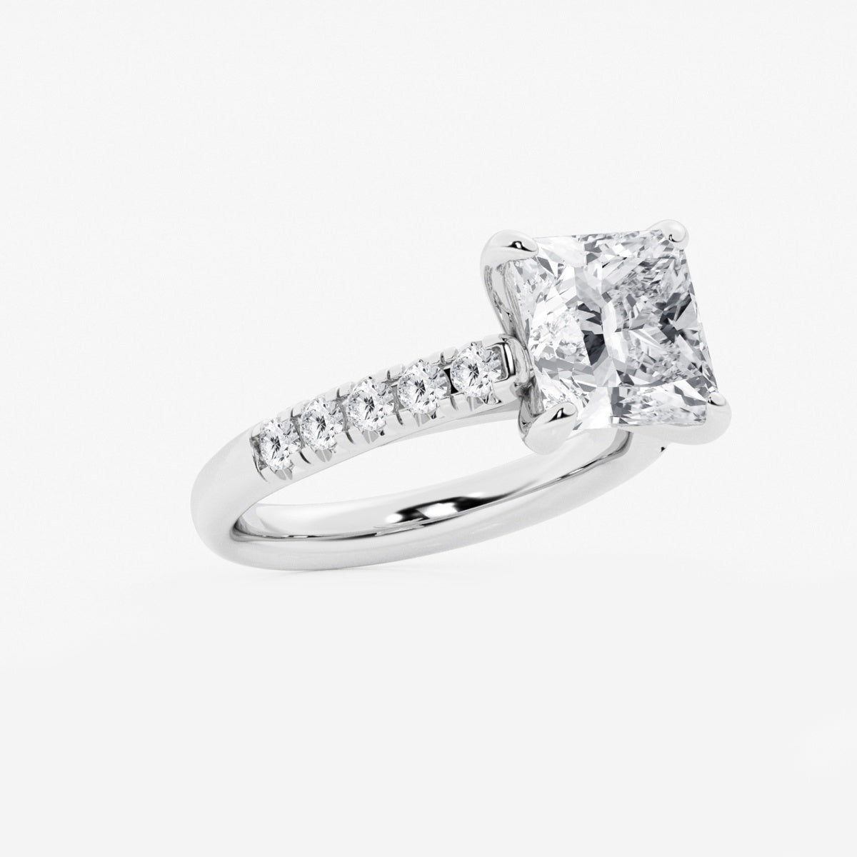 Estelle - French Pave Elegance Engagement Ring