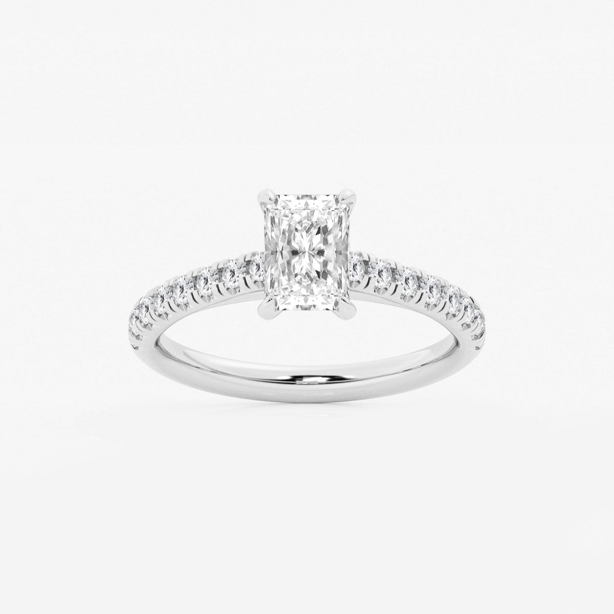 Estelle - French Pave Elegance Engagement Ring