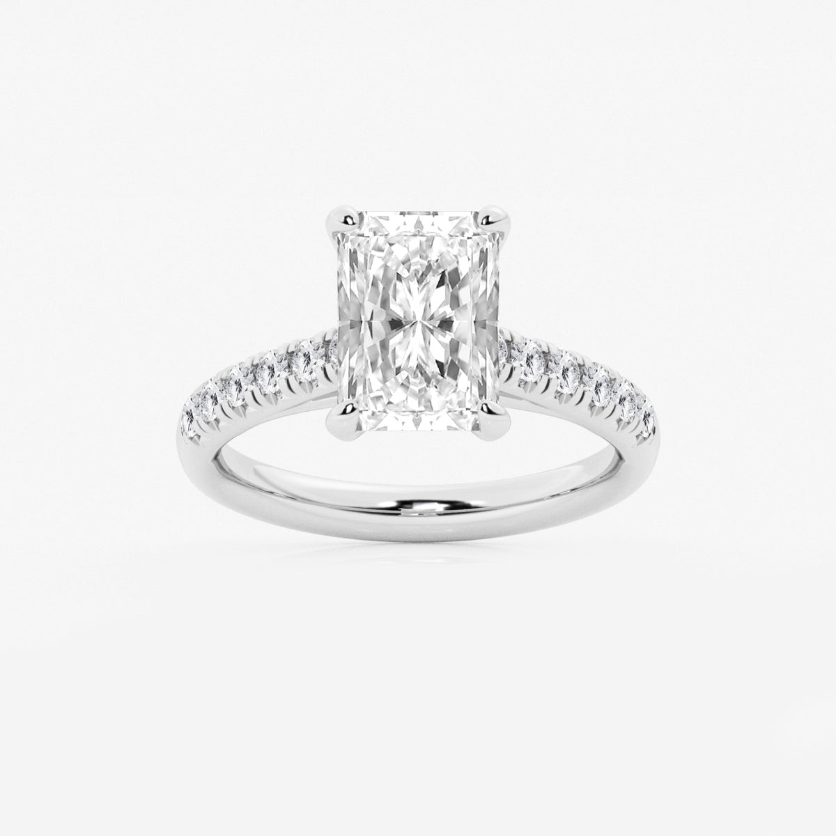 Estelle - French Pave Elegance Engagement Ring
