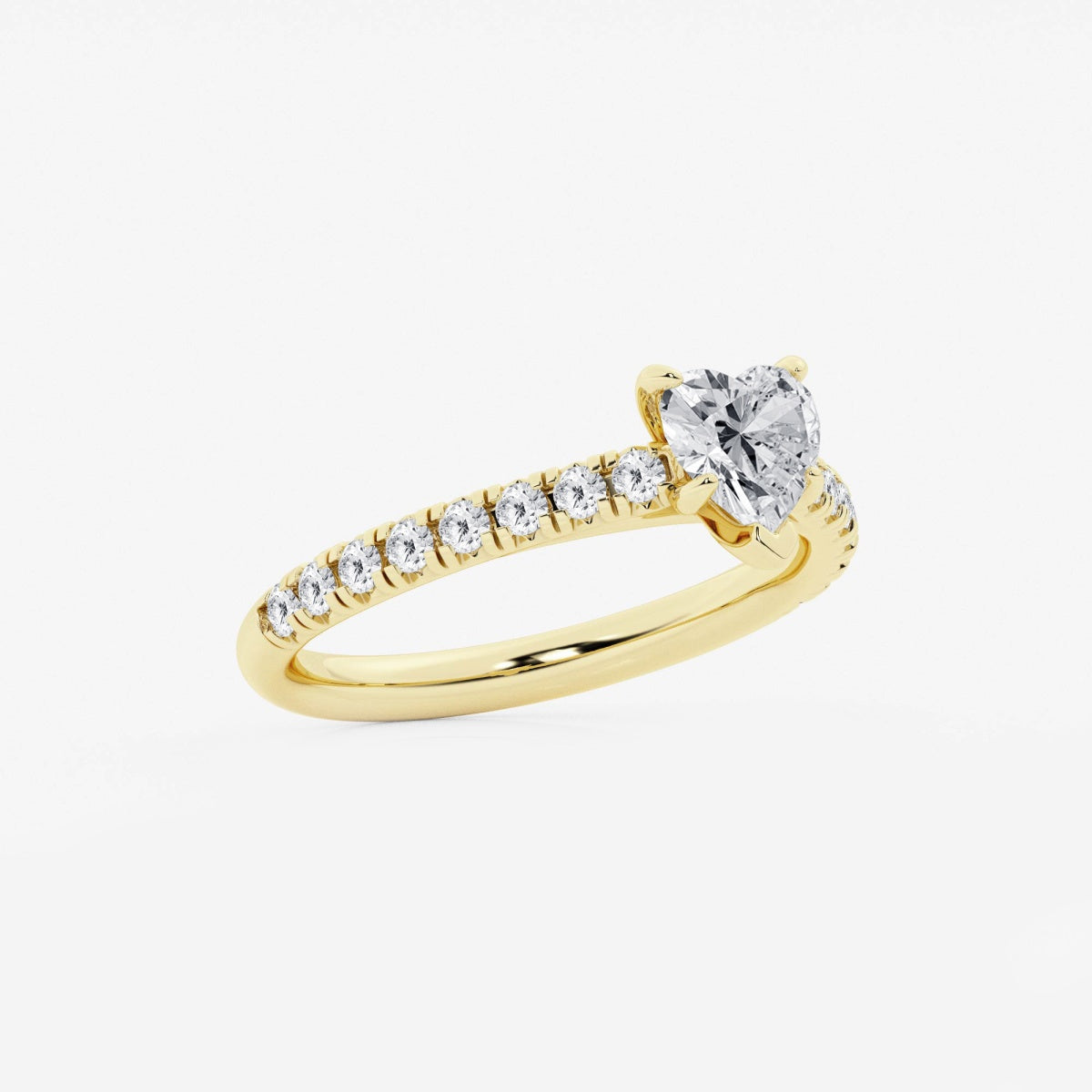 Estelle - French Pave Elegance Engagement Ring