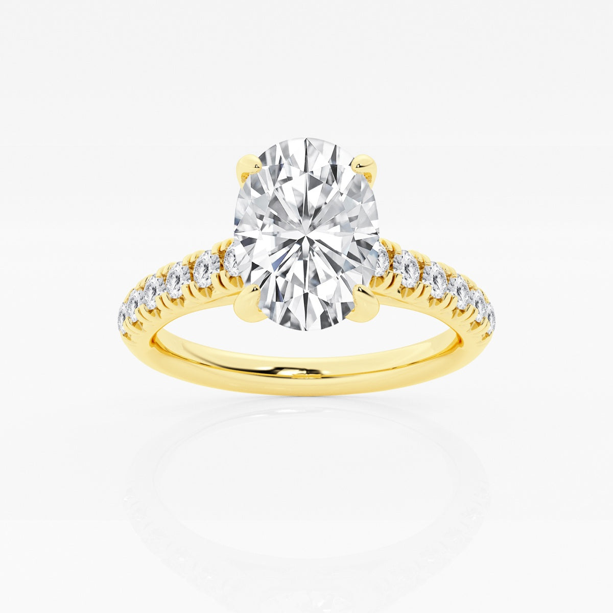 Estelle - French Pave Elegance Engagement Ring