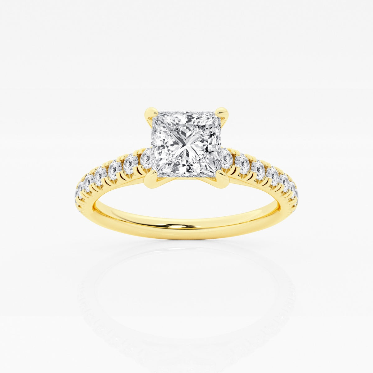 Estelle - French Pave Elegance Engagement Ring