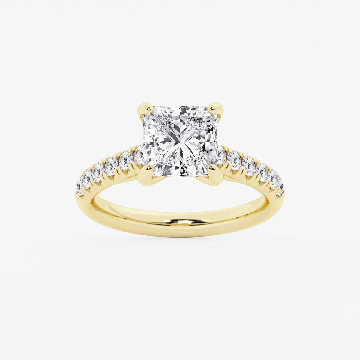 Estelle - French Pave Elegance Engagement Ring