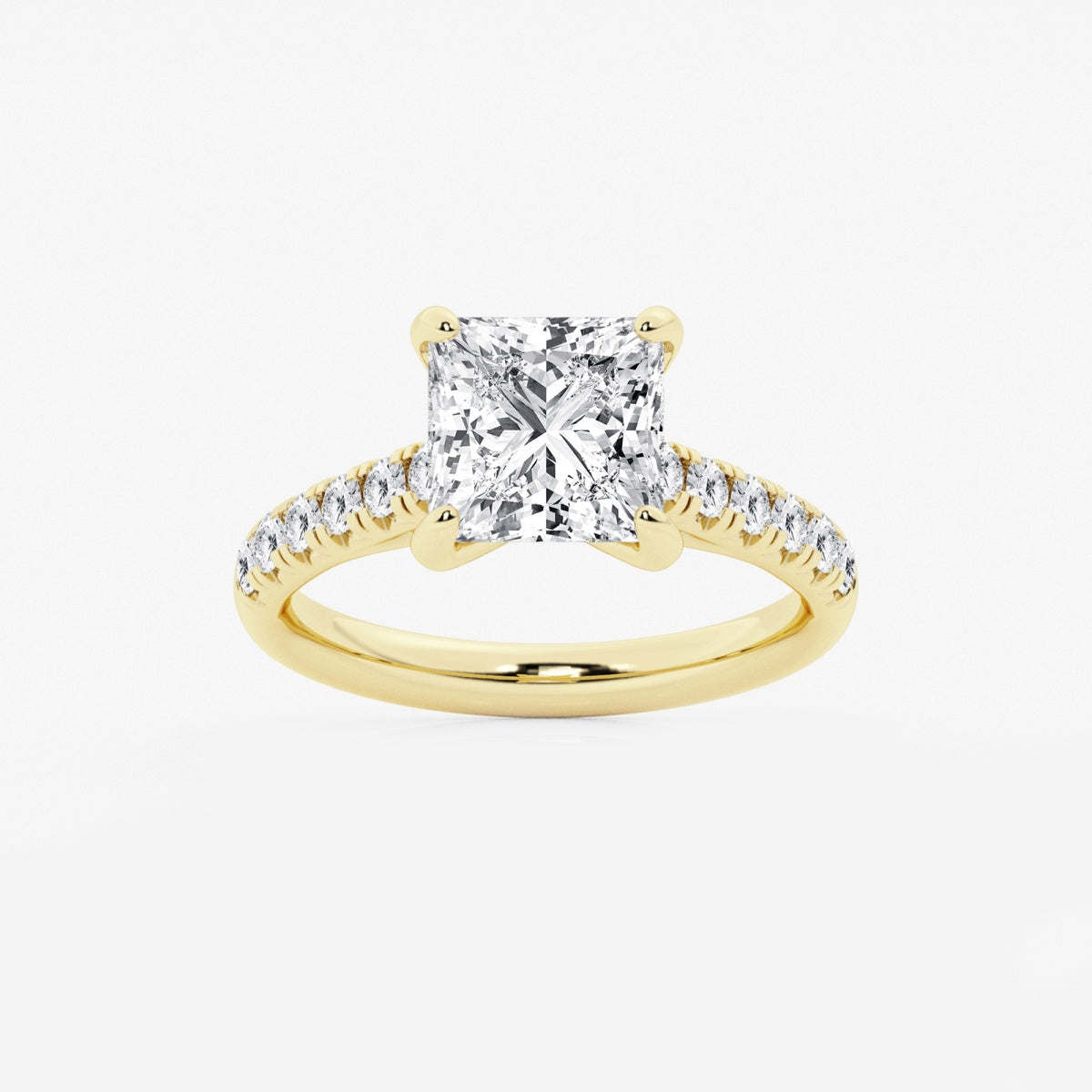 Estelle - French Pave Elegance Engagement Ring