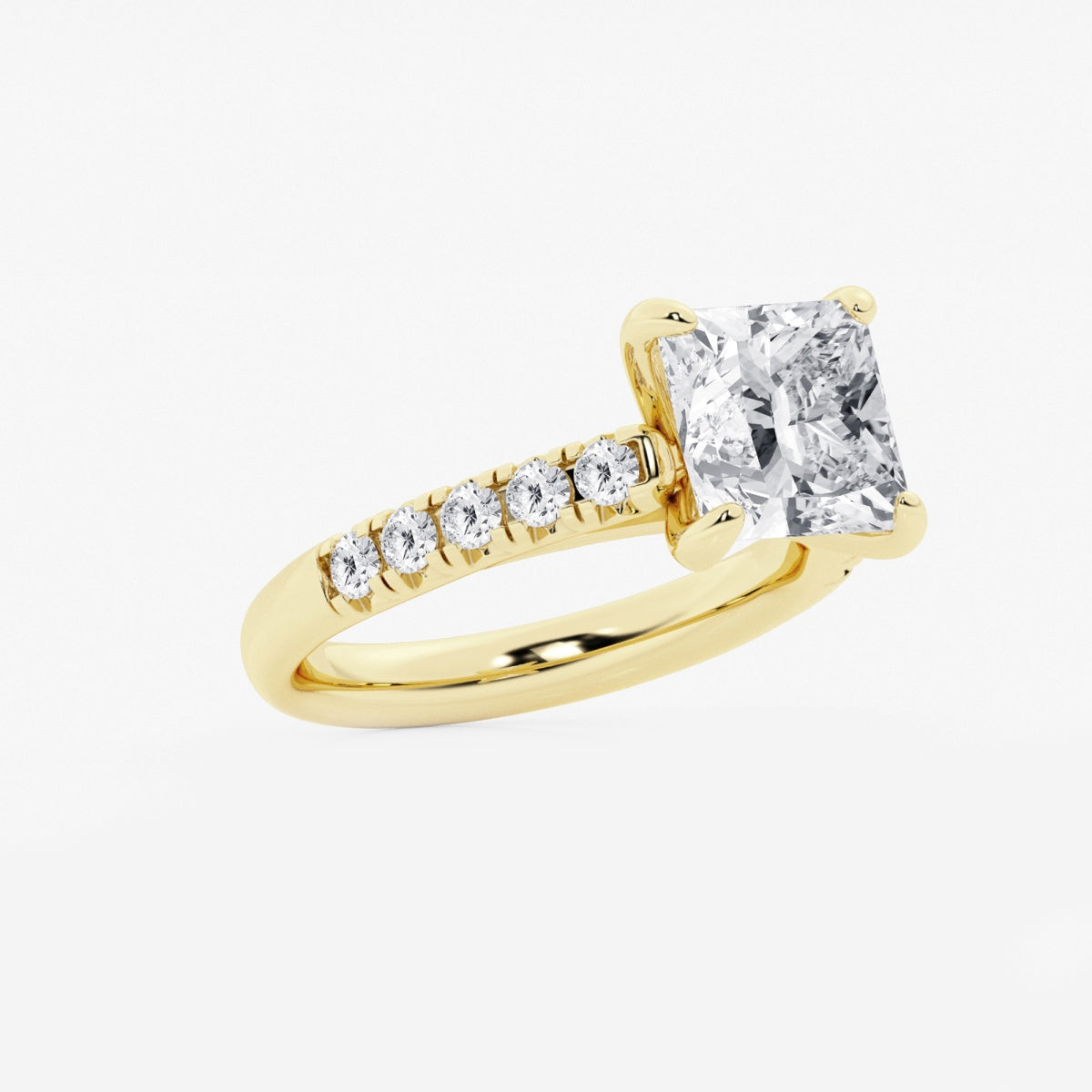 Estelle - French Pave Elegance Engagement Ring
