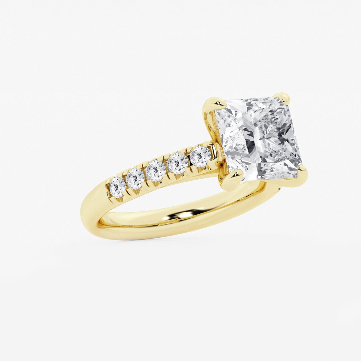 Estelle - French Pave Elegance Engagement Ring
